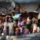 A family displaced by recent fighting between rebel soldiers. Kate Holt.
