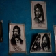 Photos of the prophet Mohammed decorate the walls of a mosque where women take part in a WASH training. Kate Holt.
