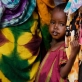 Newly arrived refugees from Somalia wait to be registered at IFO camp. Kate Holt.
