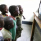 This is the only television in Don Bosco orphanage and it is so small the children have to take turns. Kate Holt.