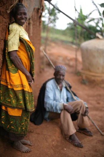 Beneficiaries of Helpage programs in Karagwe District, Northern Tanzania. Kate Holt.