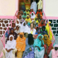 Bettina Braeunl of Johanniter, Germany, is photographed with the Tadjoura's women's Association. Kate Holt.