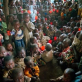 Children in an IRC supplementary feeding centre in South Kivu.