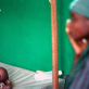 A young child with cholera is watched by his mother. Kate Holt.