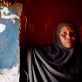 The mother of Sophia Abdi Razak Abdi poses for a photograph at her home in the Shabelle IDP settlement in Garowe. Kate Holt.